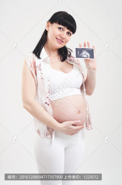 懷孕的女人