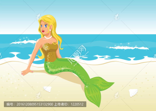海灘美人魚