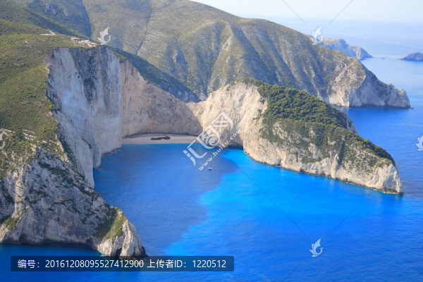 鳥(niǎo)瞰扎金索斯島上