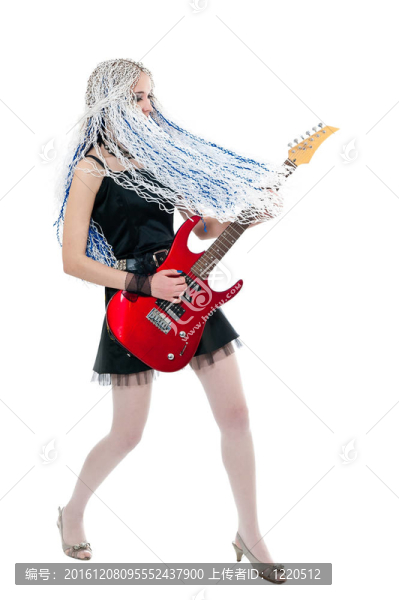 女吉他手