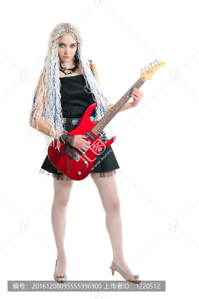 女吉他手