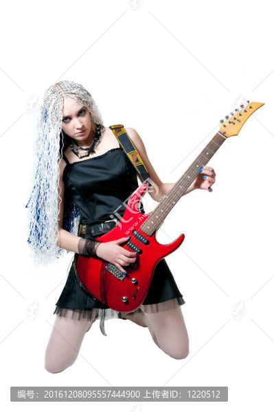 女吉他手