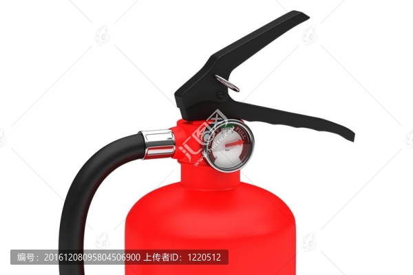紅色滅火器