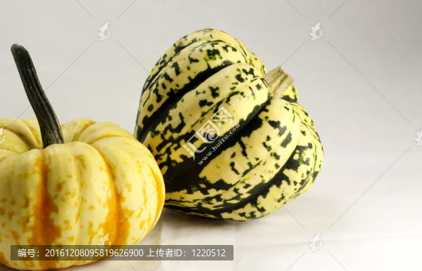 葫蘆和橡實形南瓜