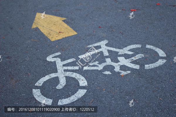自行車道路標志