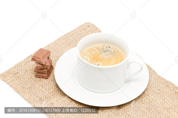 一杯白咖啡