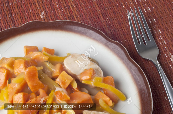 雞肉土豆洋蔥面包