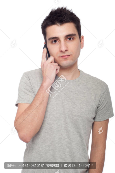 手機上的隨便人