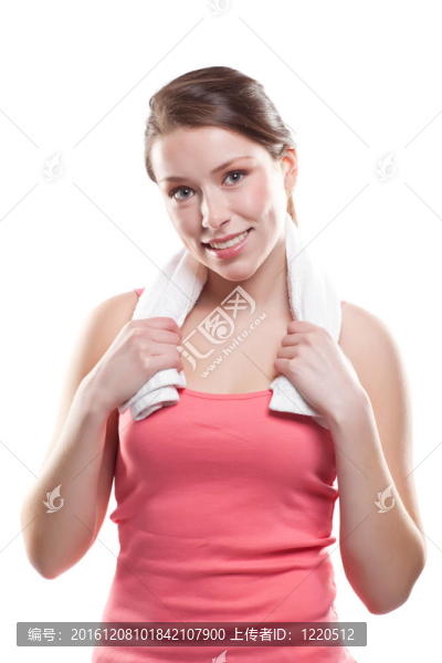 美麗的動(dòng)感十足的女人