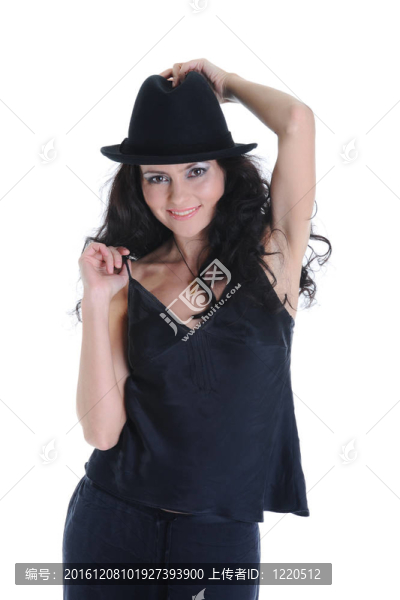 年輕的女人