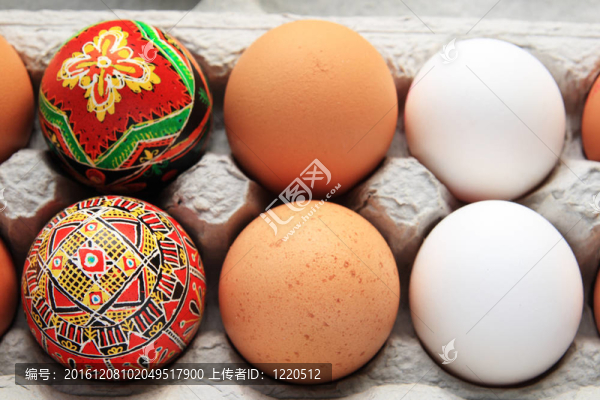 復(fù)活節(jié)和正常雞蛋