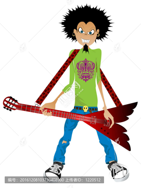 電吉他男孩