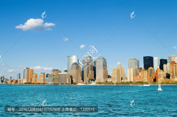 紐約市高摩天大樓全景