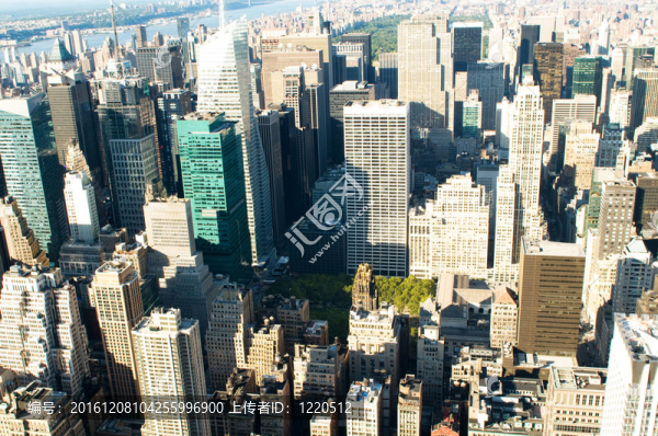 紐約市高摩天大樓全景