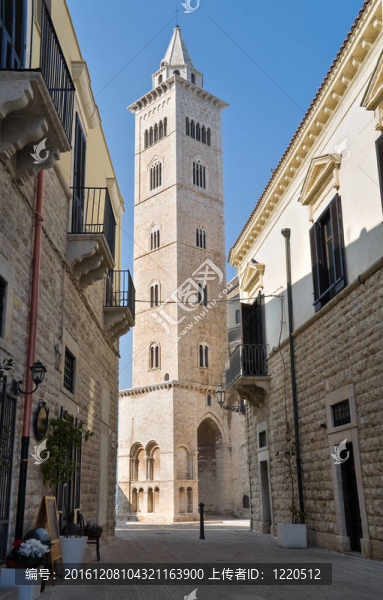 Trani的觀(guān)點(diǎn)。Apulia。