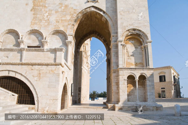 大教堂。Trani。Apulia。