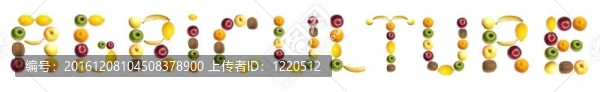 水果制成的農(nóng)業(yè)詞