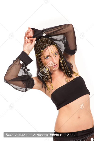美麗異國肚皮舞女