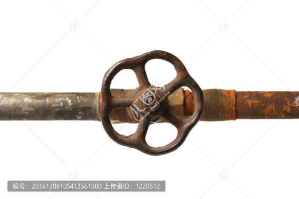 生銹的閥門