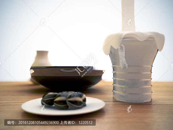 奶油和巧克力布