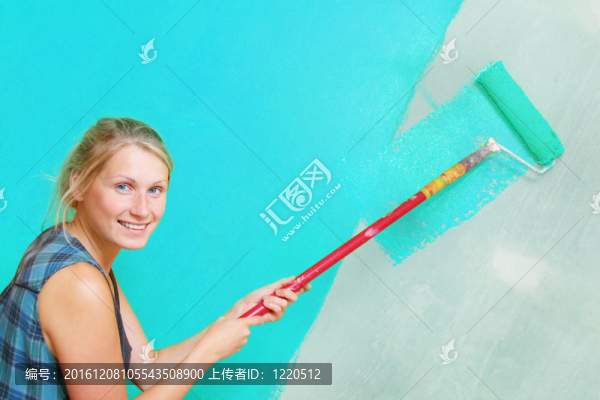 女人畫壁