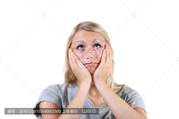 郁悶的女人