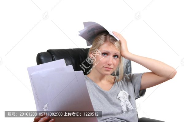 心疼的女人