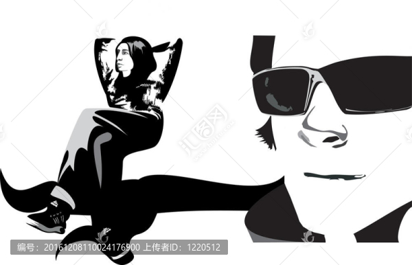 臉上戴著眼鏡的那個(gè)女孩