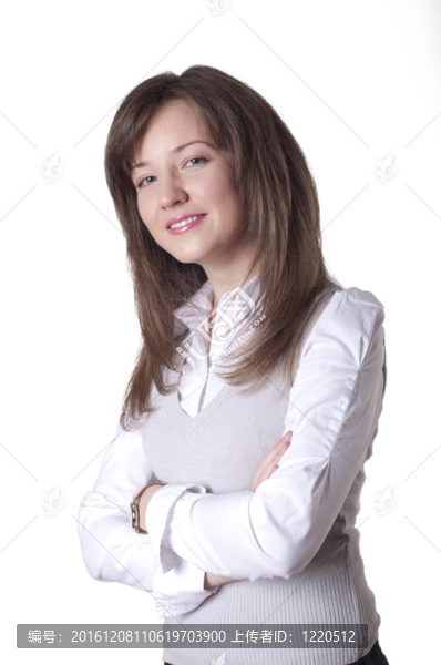 年輕商業(yè)女性肖像