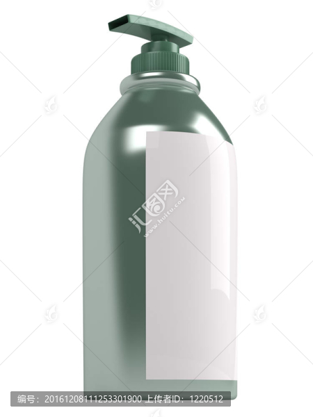 綠色的洗發(fā)水瓶