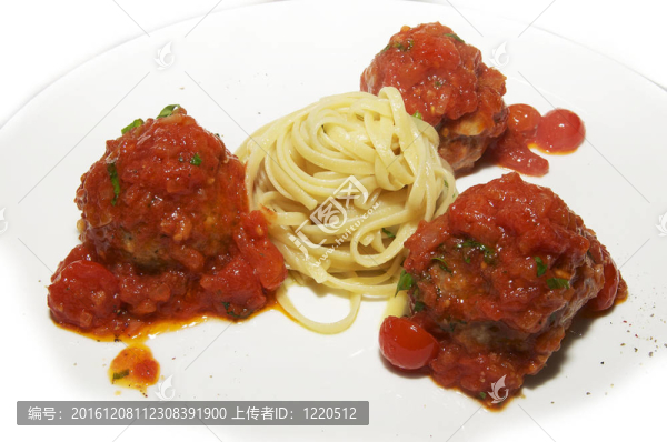 肉丸義大利面