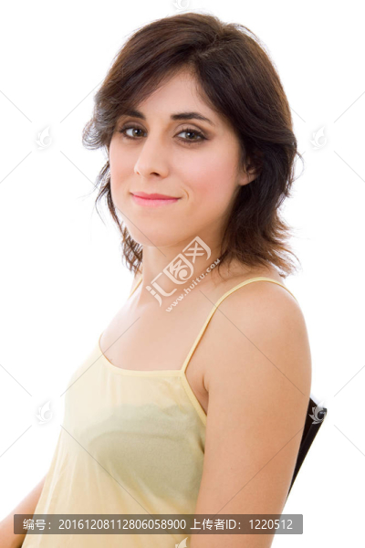 快樂的美麗女人