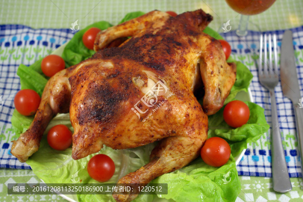 烤雞肉