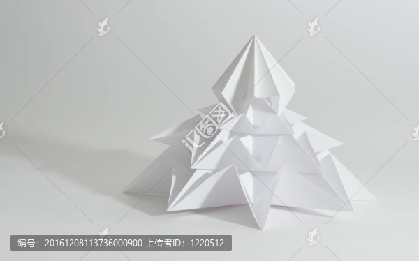 白色圣誕樹