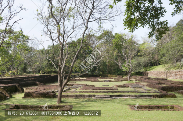 斯里蘭卡；錫吉里亞古宮遺址；