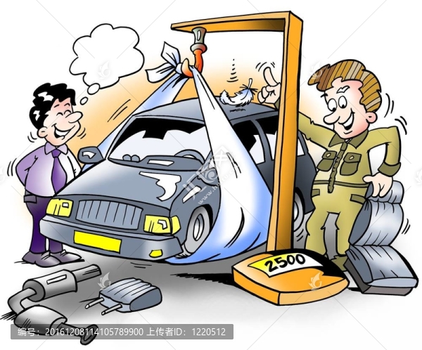 車輛在檢查前下降加權