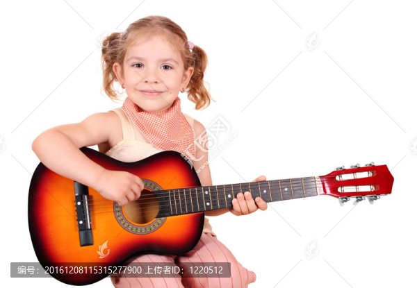 吉他小女孩