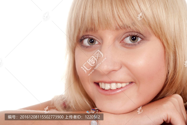美麗的女孩畫像