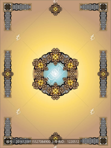 金色的凱爾特插圖