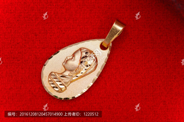 處女少女吊墜