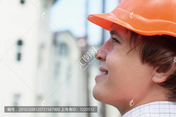 微笑的體力勞動者
