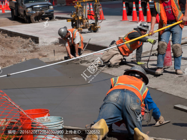 混凝土路面施工