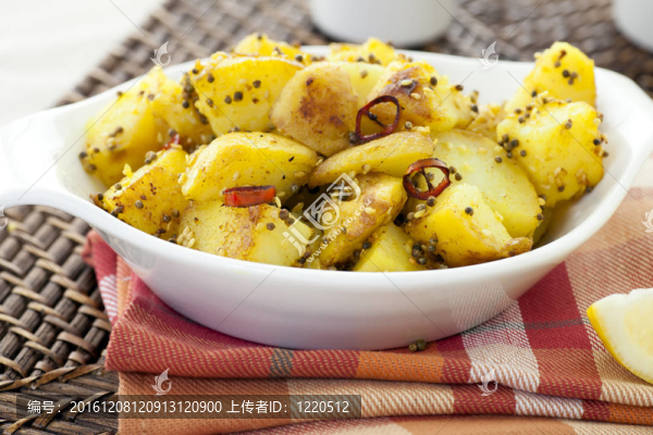 香辣土豆菜