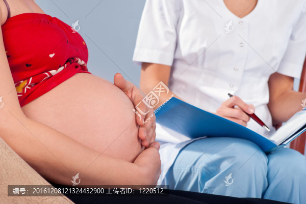 孕婦咨詢與醫(yī)生