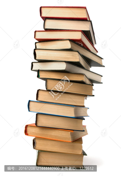 一堆書