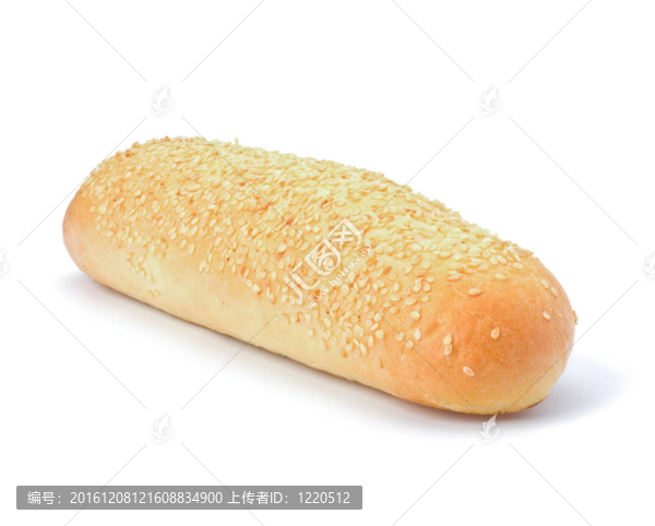 健康的糧食長法棍面包