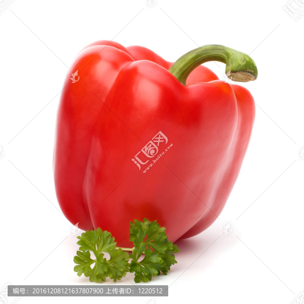 白底紅辣椒