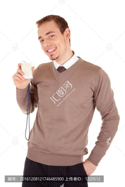 有名片的男人