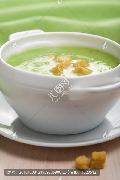 奶油素菜湯