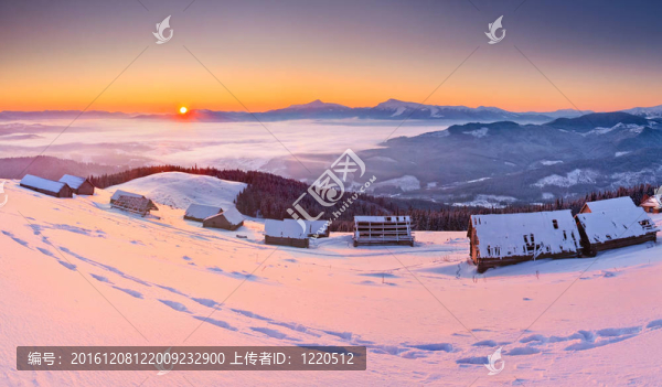 上午在山上